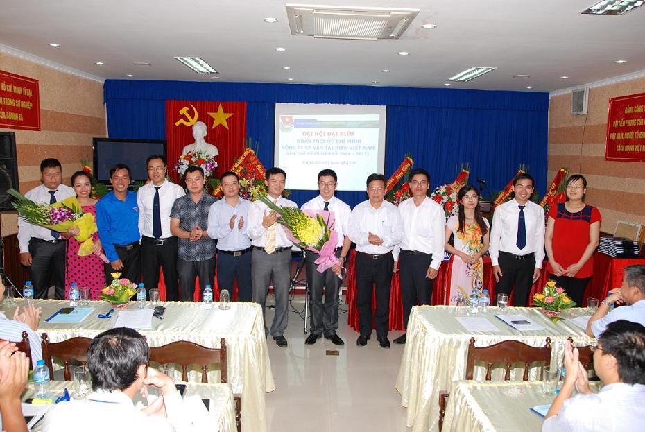 Đại hội đại biểu Đoàn TNCS Hồ Chí Minh công ty Cổ phần Vận tải biển Việt Nam lần thứ XV nhiệm kỳ 2014 – 2017